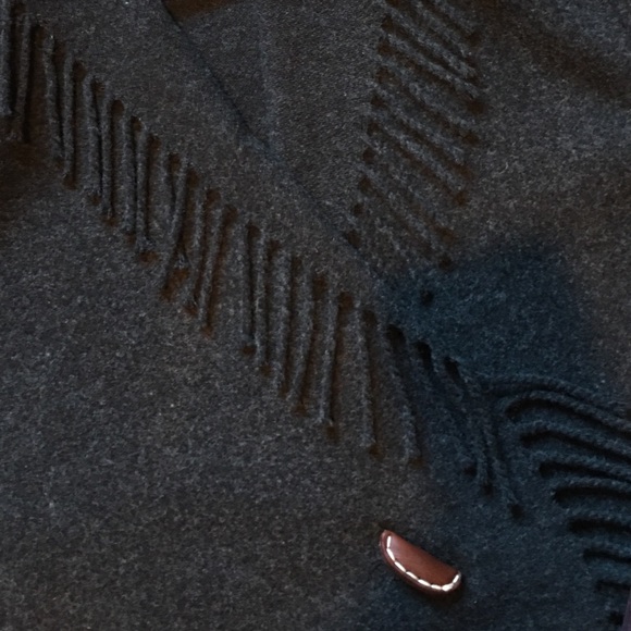 Armand Ventilo Charcoal Grey Fringe Jacket - Picture 3 of 5